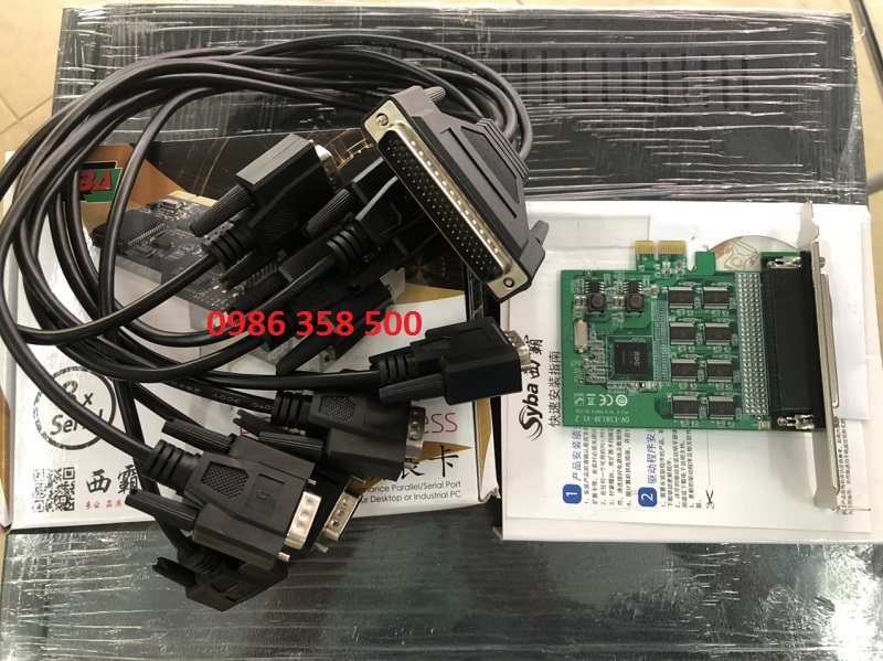 Hình ảnh sản phẩm  PCI E sang 8 RS 232 ( COM ) cao cấp